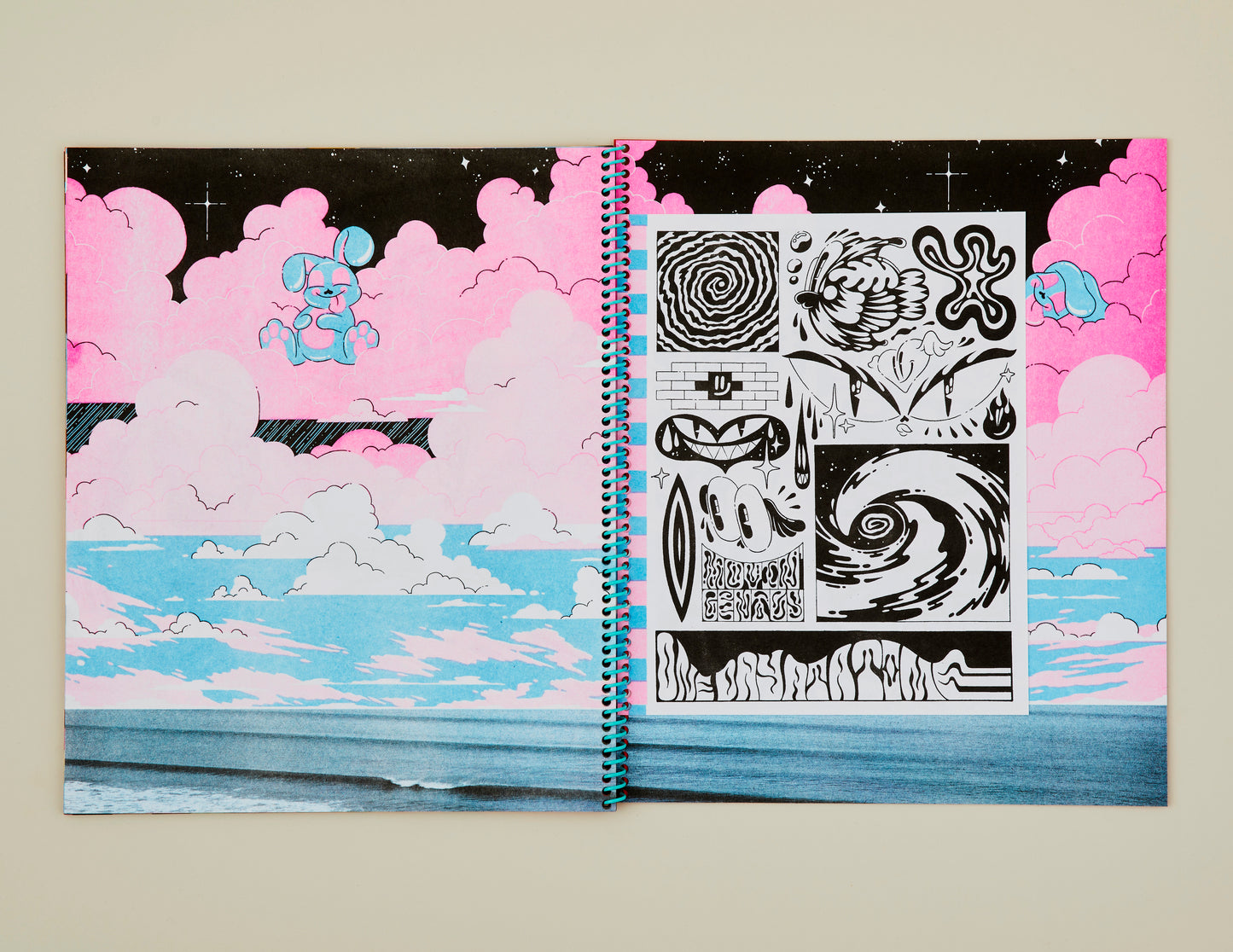 "From One Universe To Another 2" Riso Book